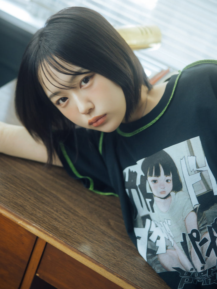 no.1585_Onomatopoeia War Tee