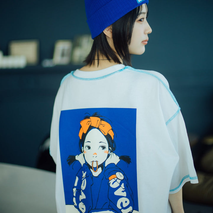 POP ART Tee Ver:1 color stitch