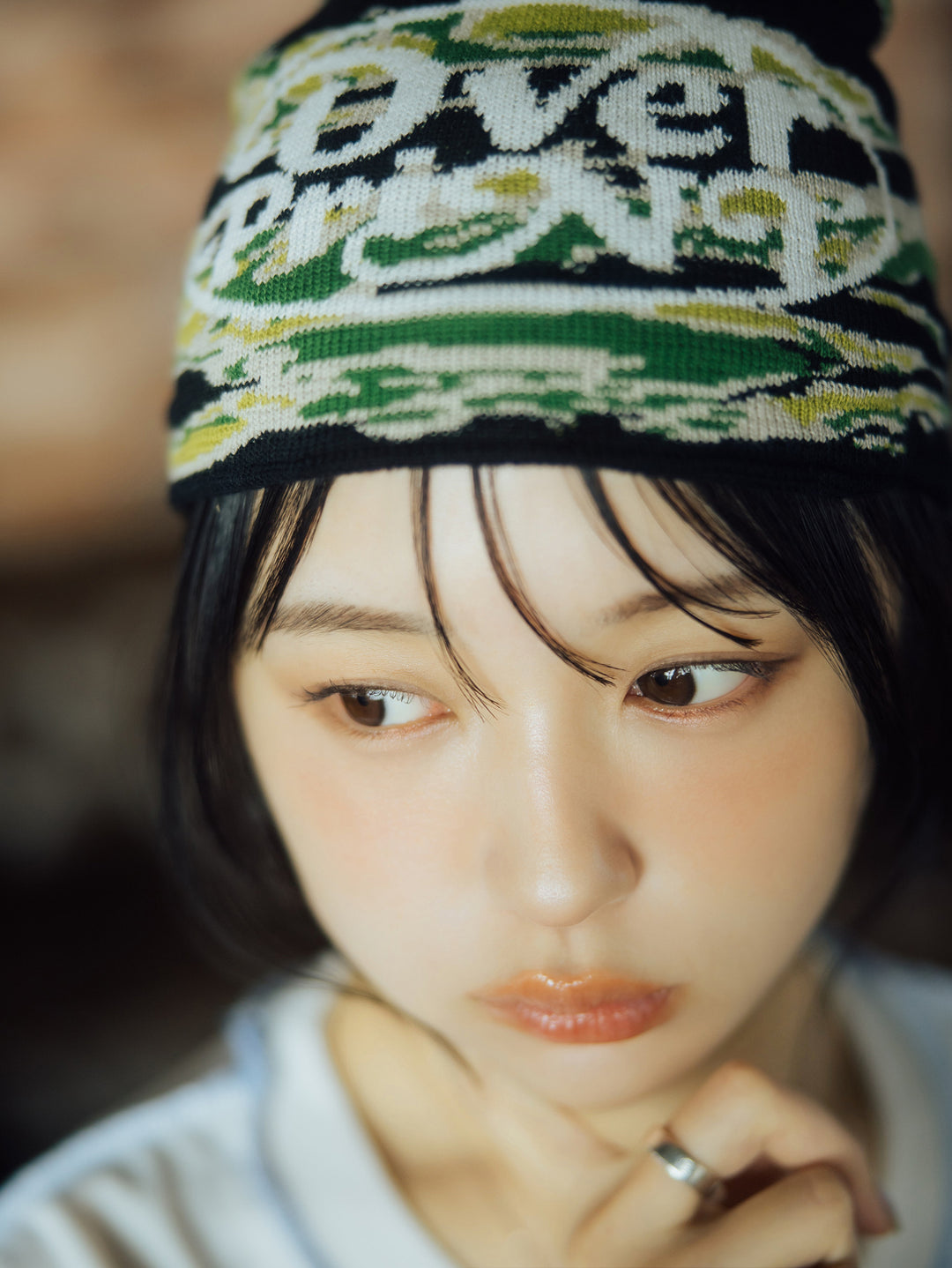 JQ knit beanie