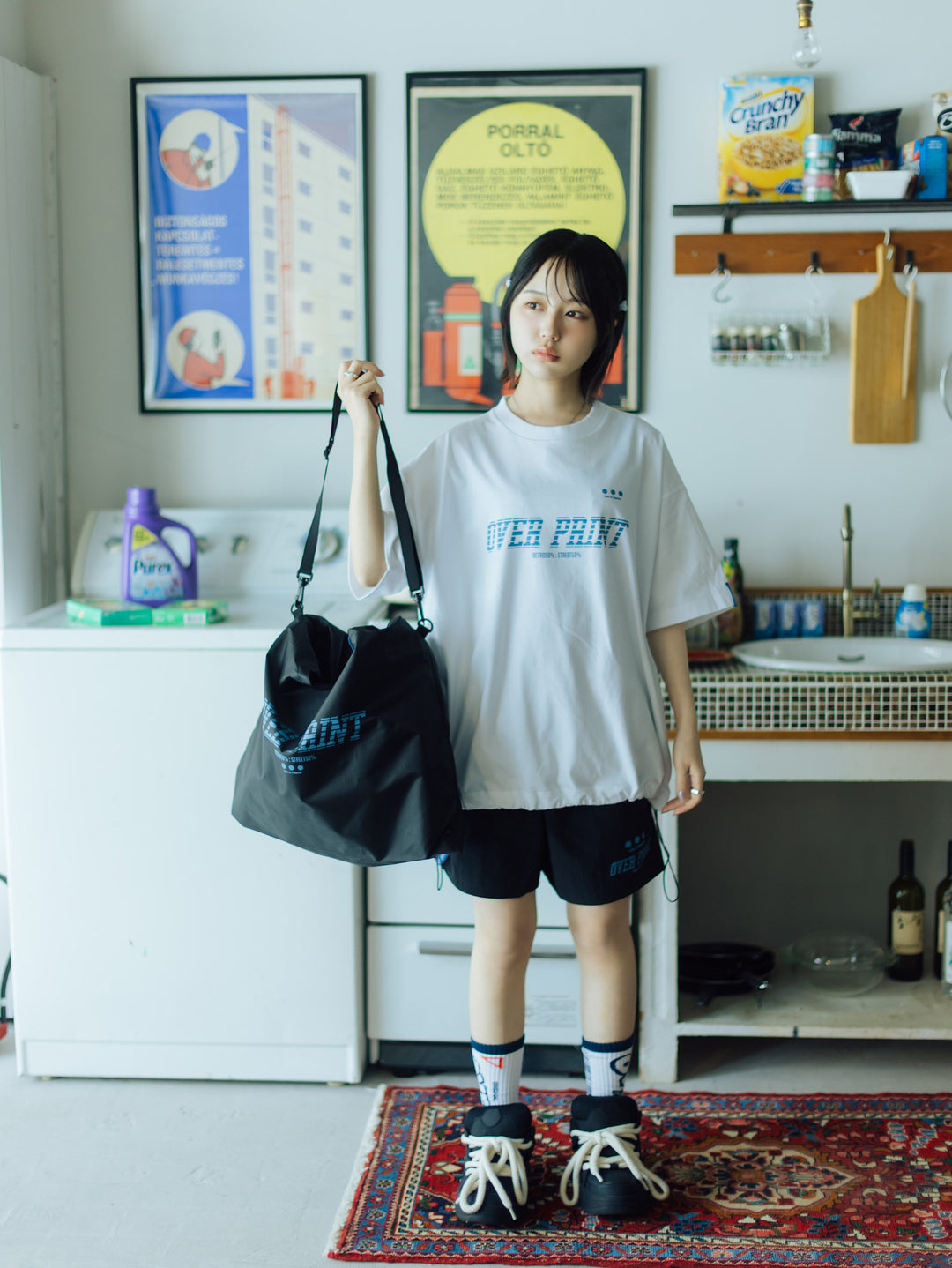 BLUE MOTION Half Pants