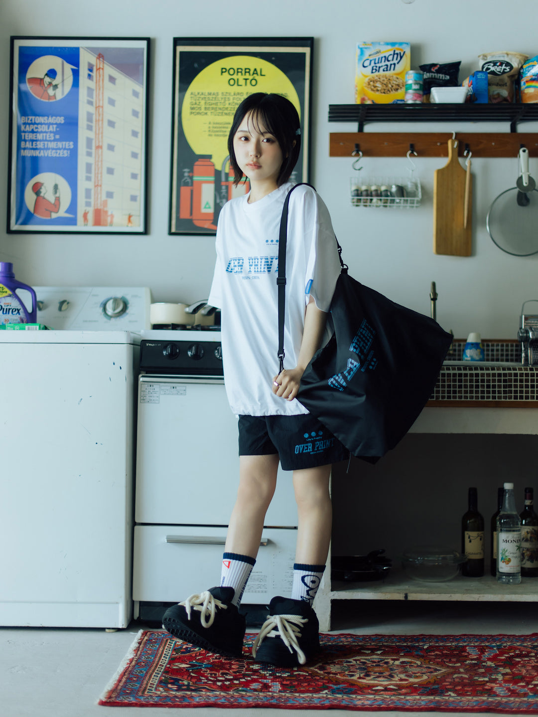 BLUE MOTION Half Pants