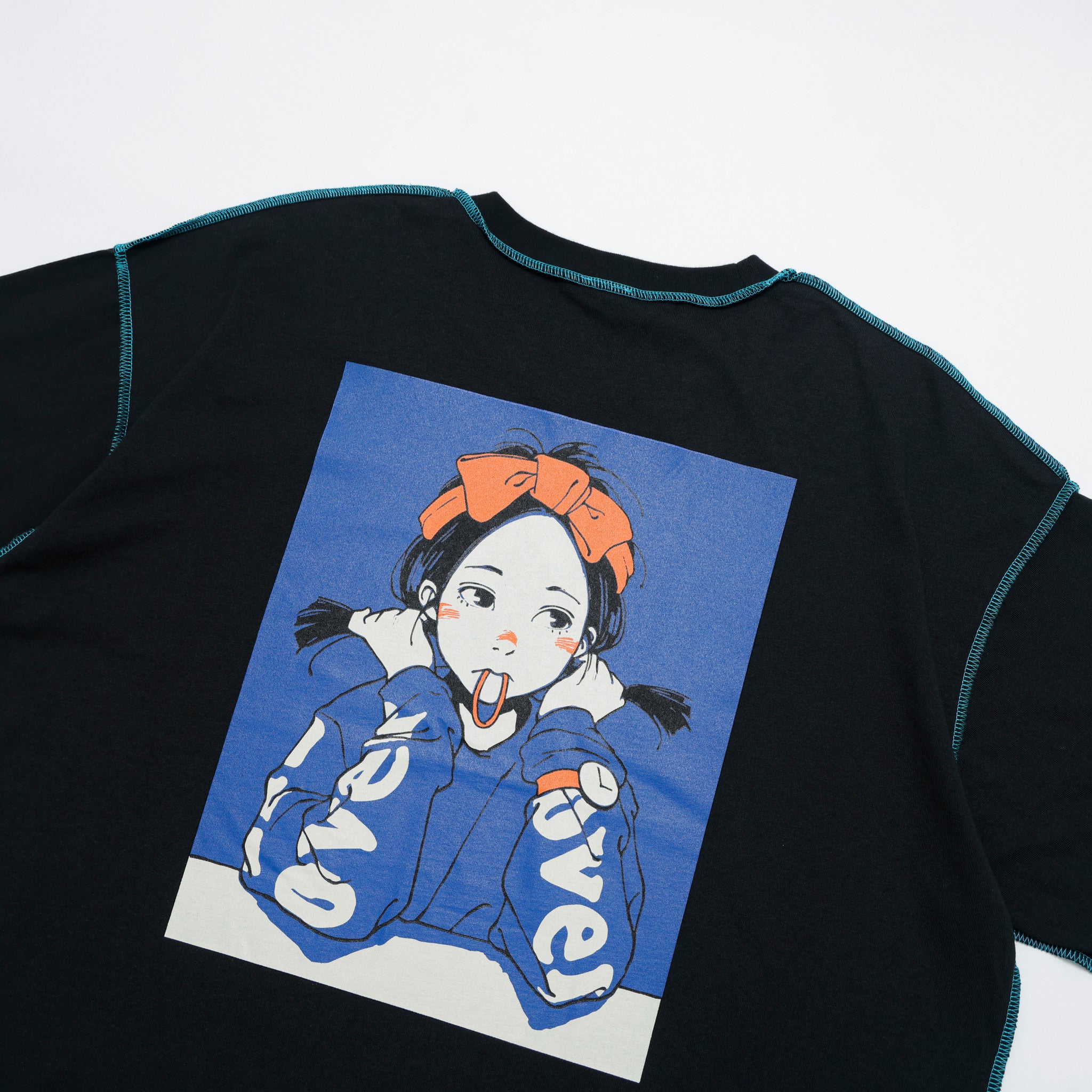 POP ART Tee Ver:1 color stitch – over print