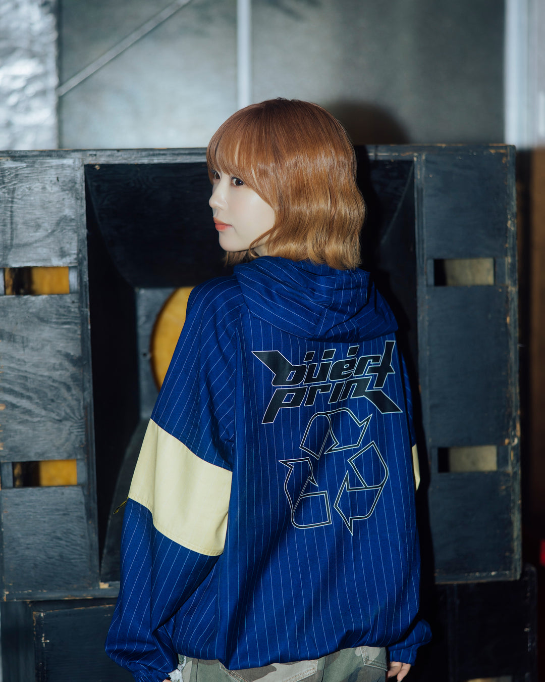 RECYCLE Zip Up Jacket