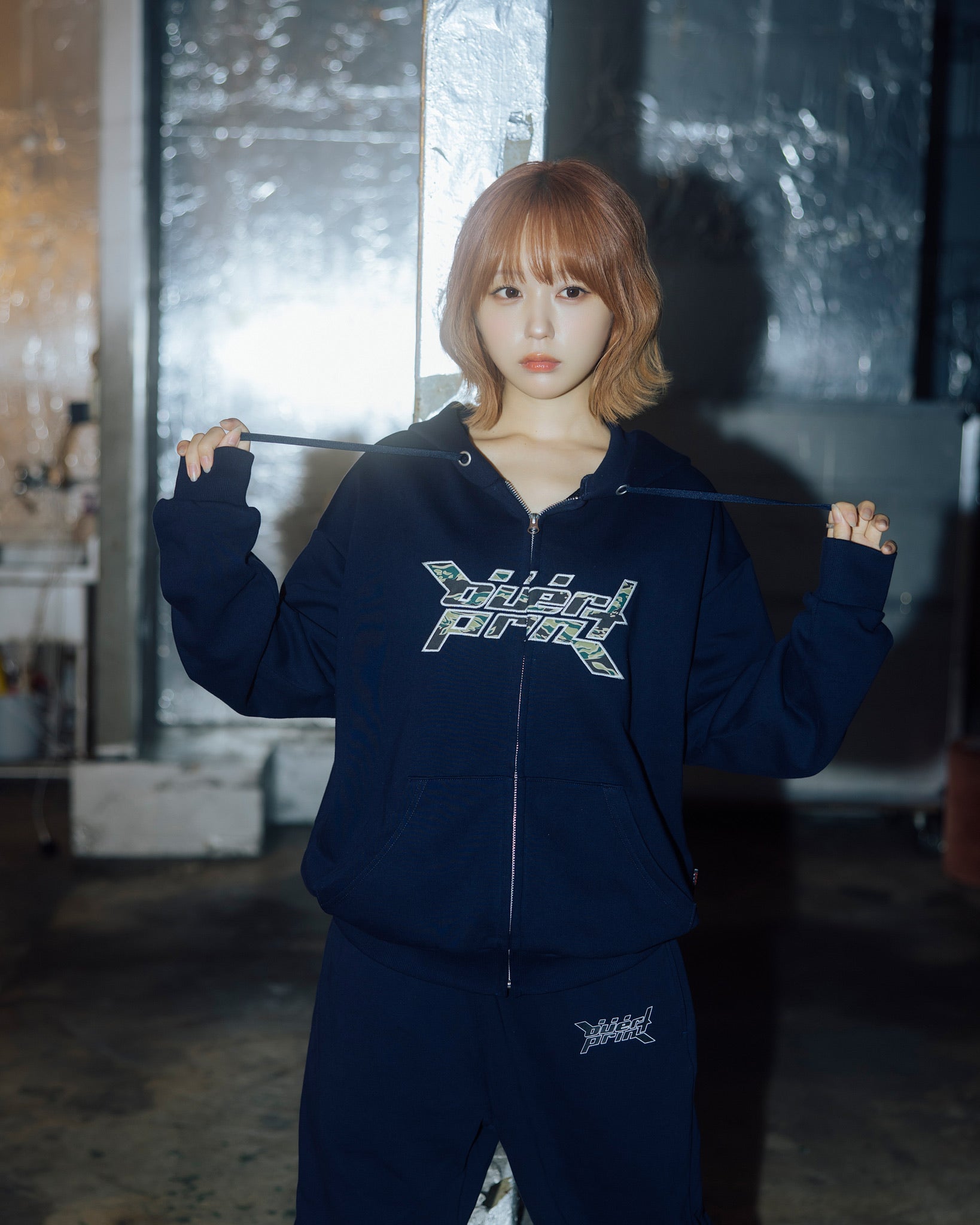 over print POP ART フーディ パーカー ブラック M POP ART Hoodie Ver:26 – over print