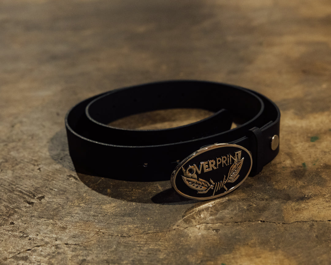 over belt