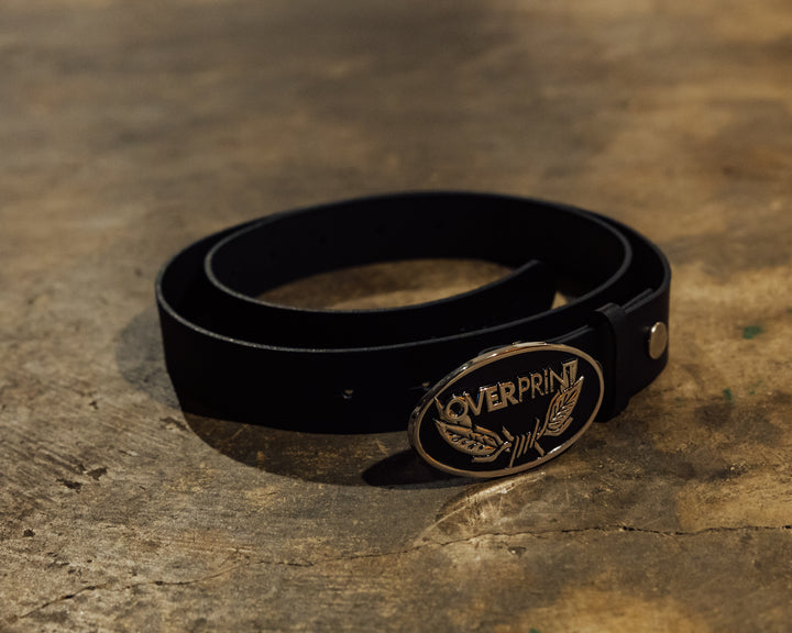 over belt
