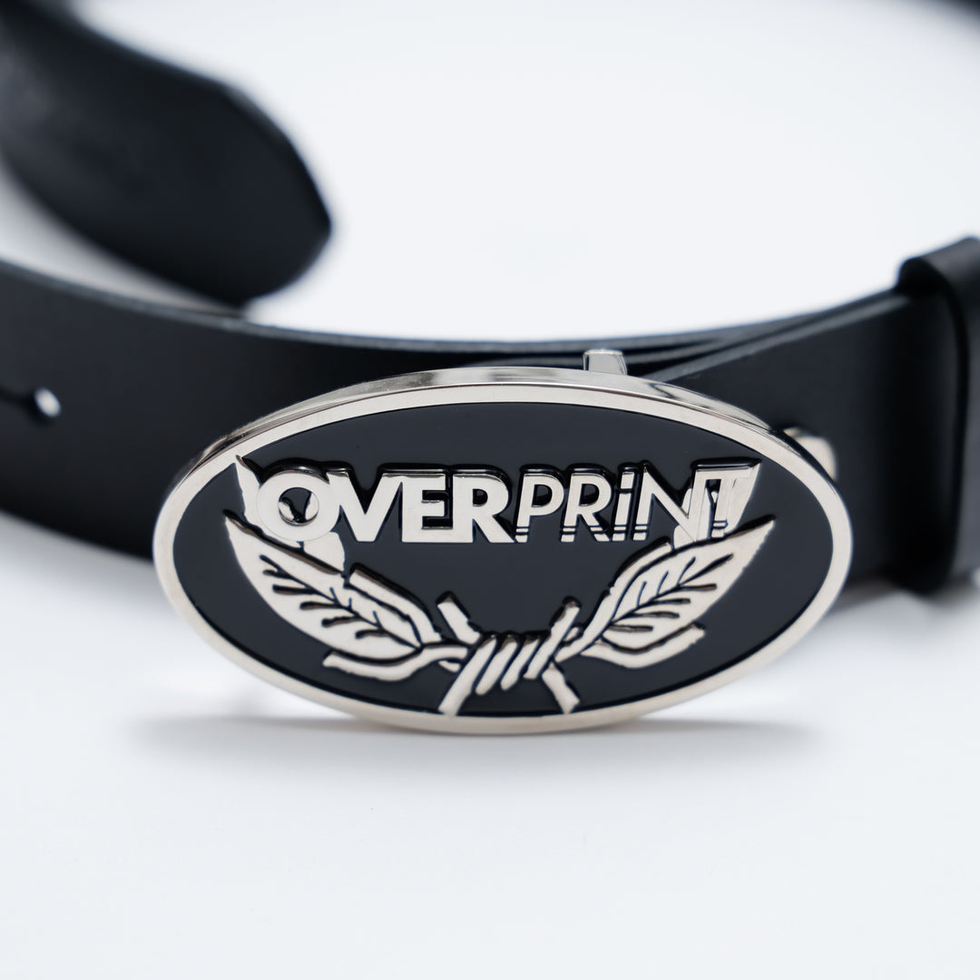 over belt