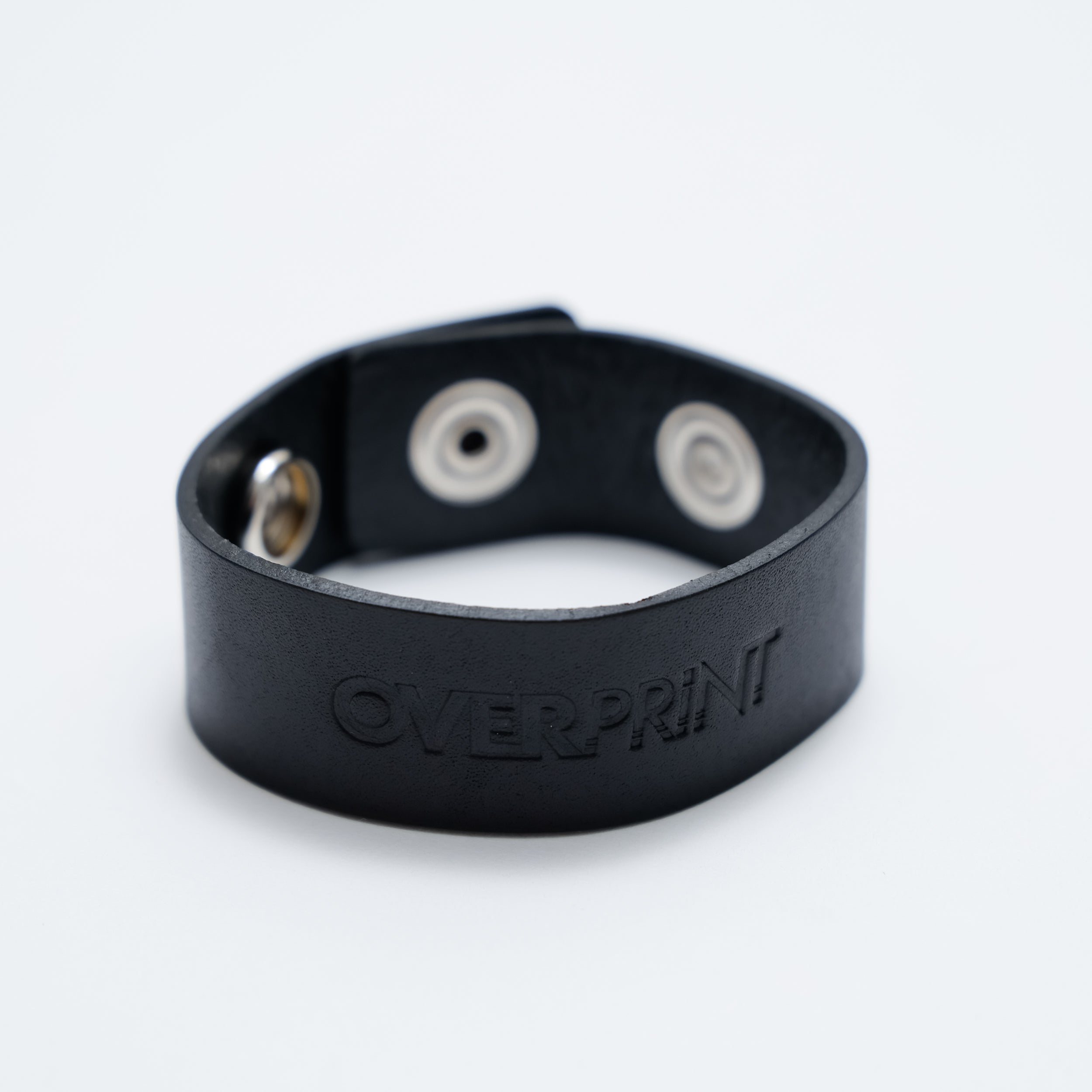 leather bracelet – over print