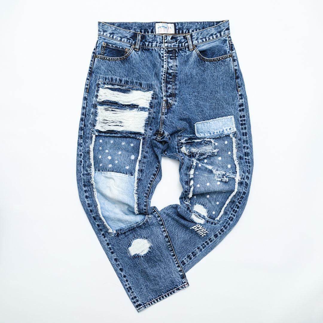 REPAIR DENIM PANTS