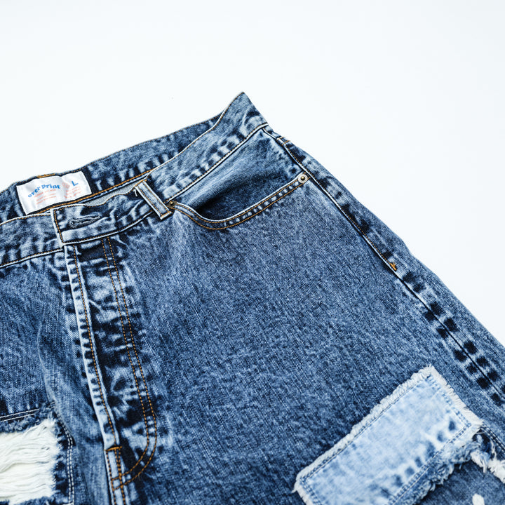 REPAIR DENIM PANTS