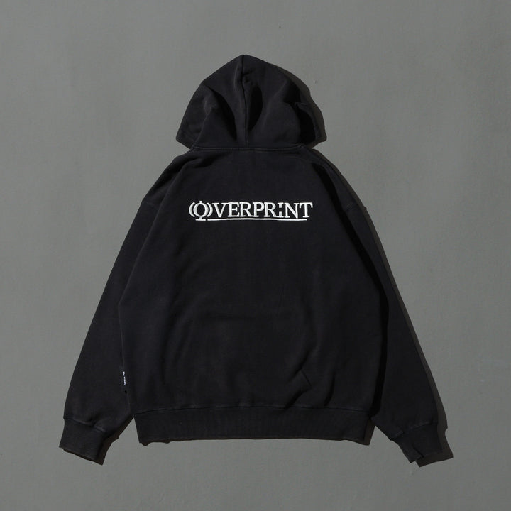 OVERPRINT  Zip Hoodie