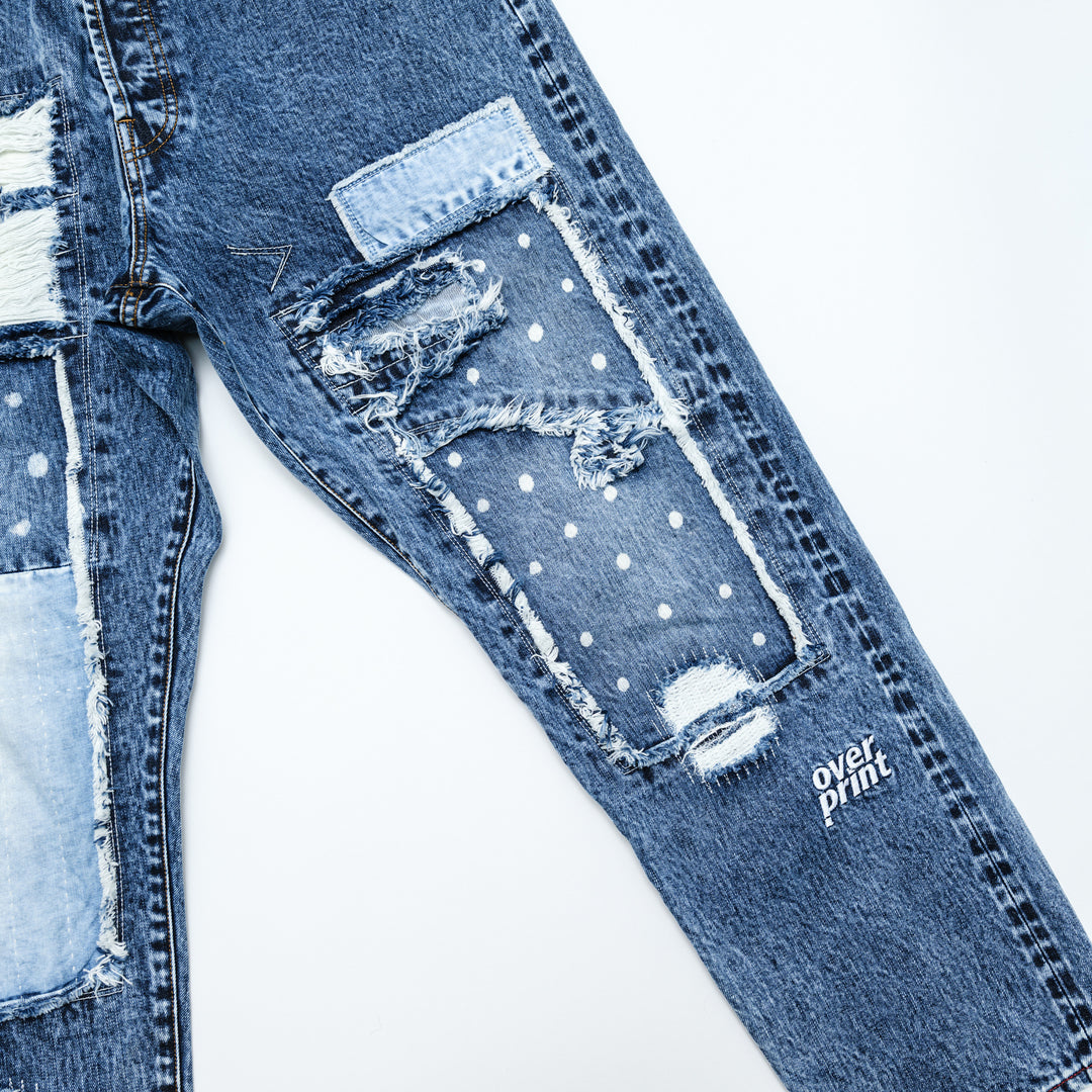 REPAIR DENIM PANTS