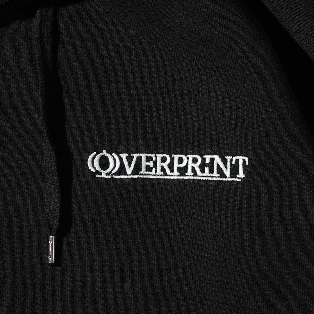 OVERPRINT  Zip Hoodie