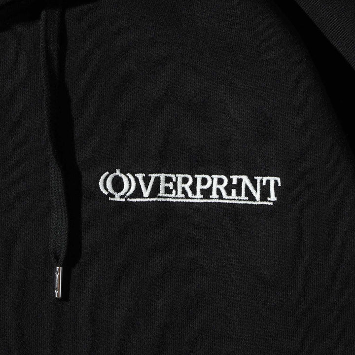 OVERPRINT  Zip Hoodie