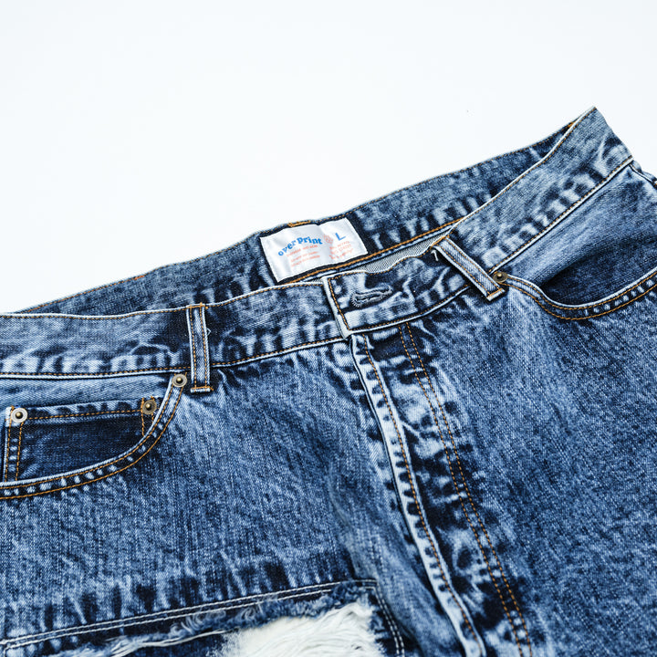 REPAIR DENIM PANTS
