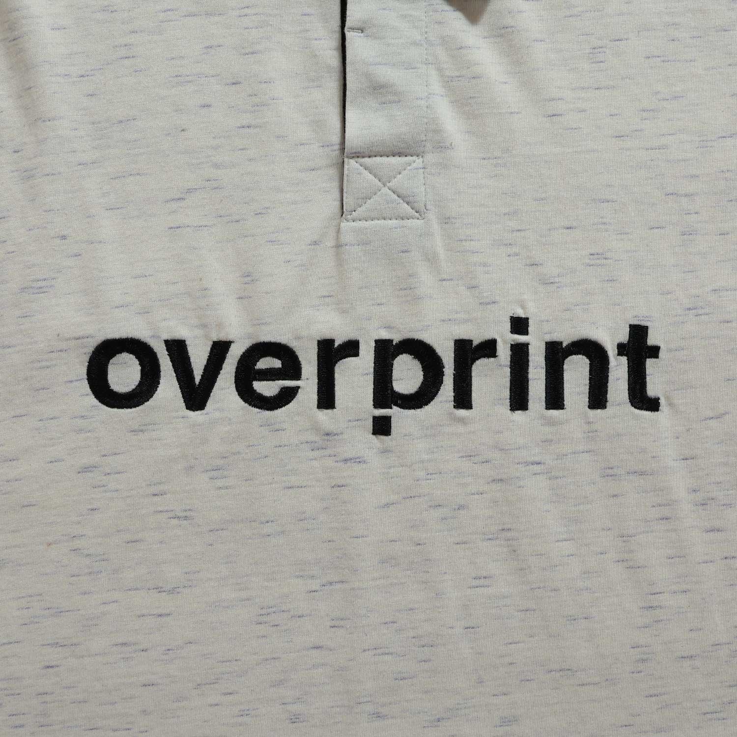 【新品未使用】OVER PRINT BIG RUGBY SHIRTS 2TONE BIG Rugby Shirts 2TONE – over print