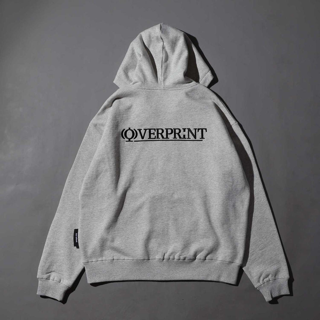 OVERPRINT  Zip Hoodie
