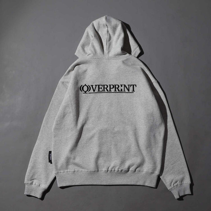 OVERPRINT  Zip Hoodie
