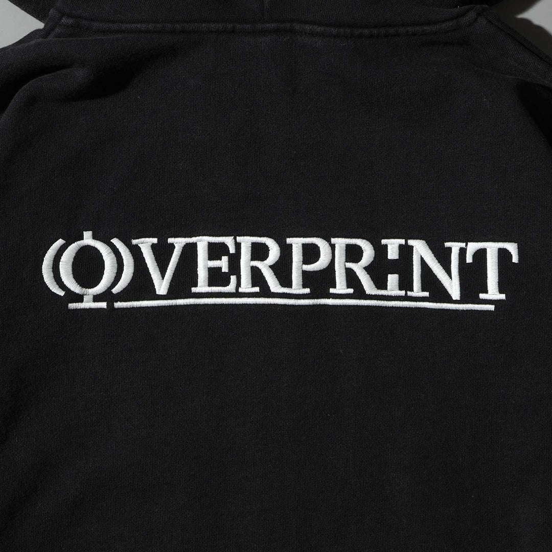 OVERPRINT  Zip Hoodie