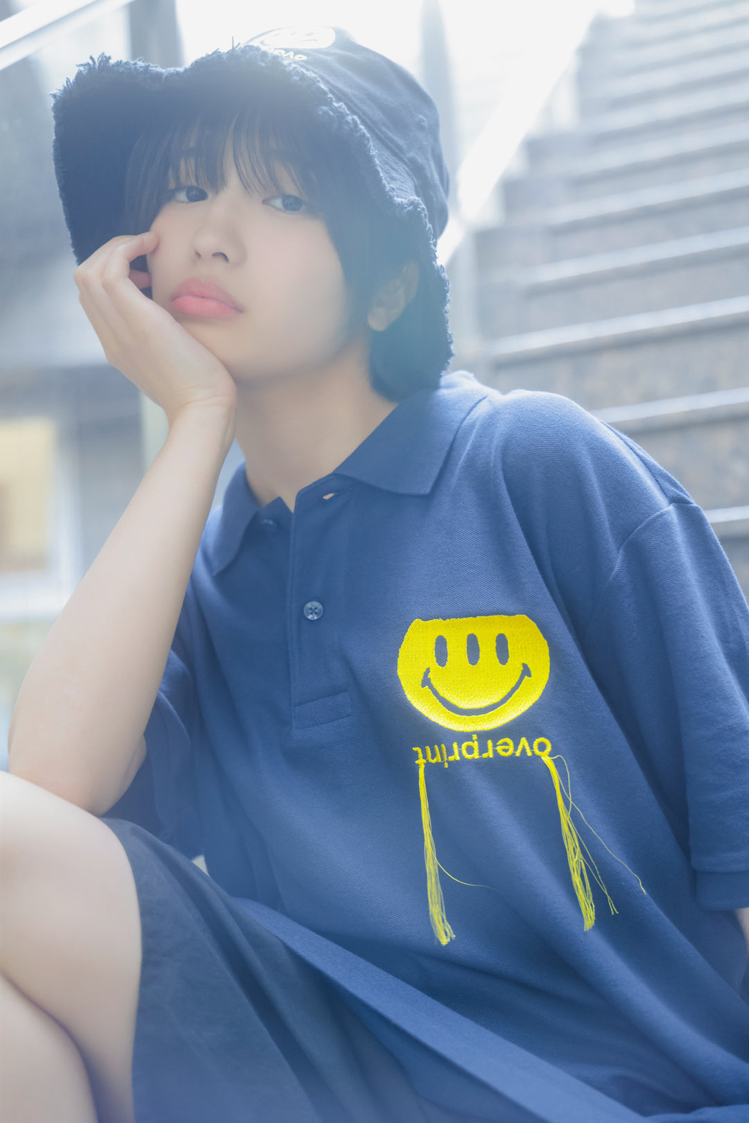 ICONIC Fringe Bucket Hat