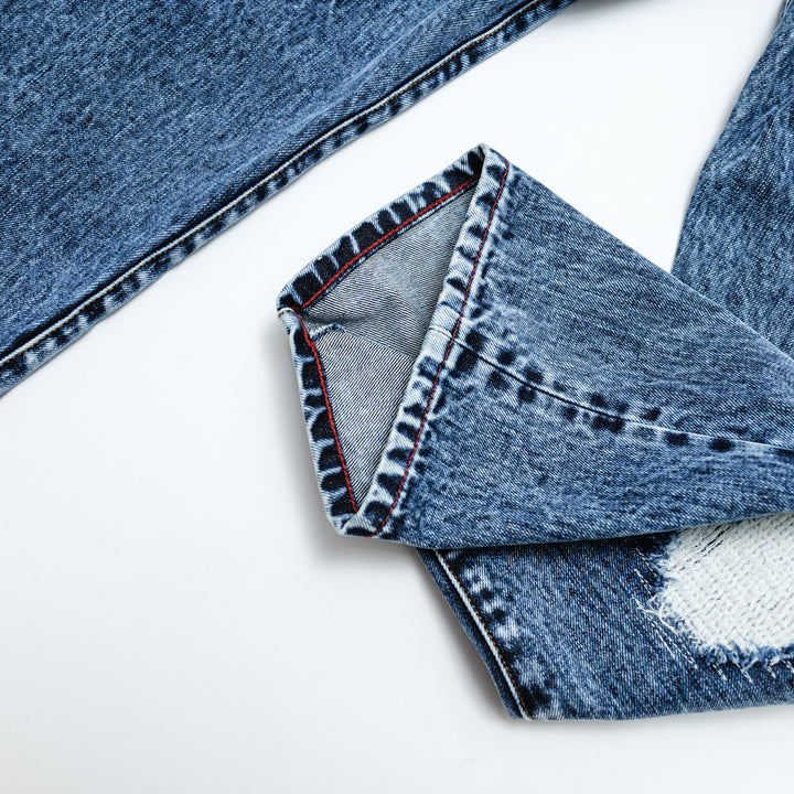 REPAIR DENIM PANTS