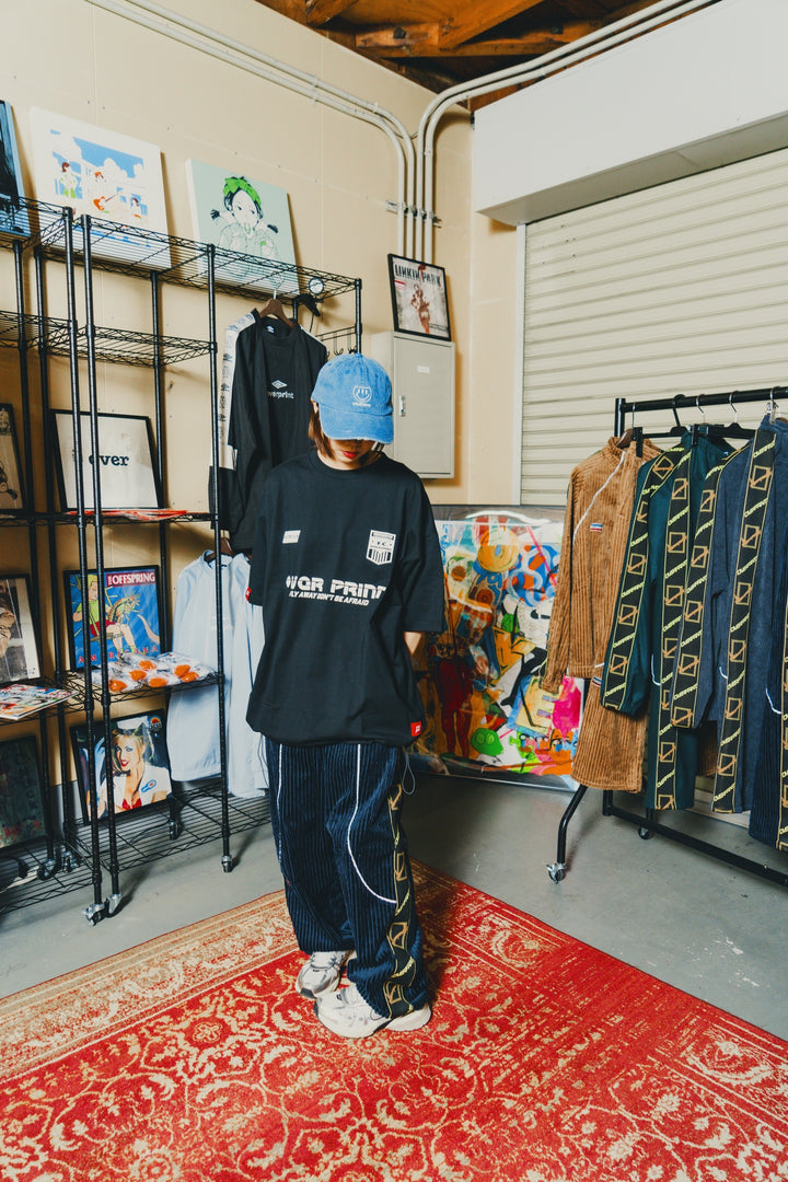 Corduroy jersey jacket
