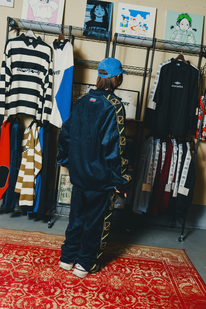 Corduroy jersey jacket