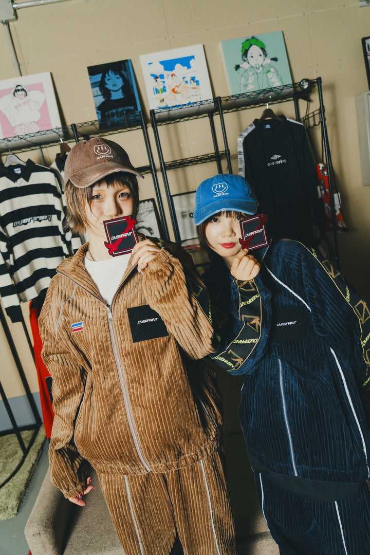 Corduroy jersey jacket