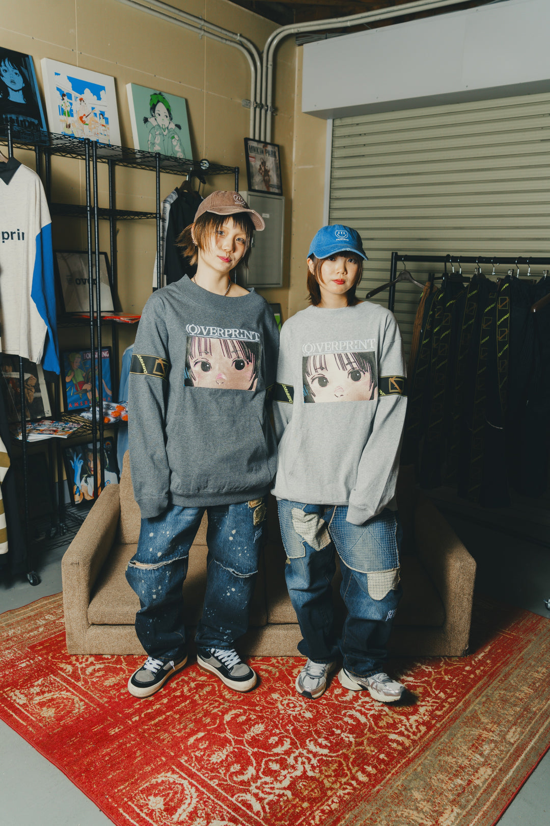EYES sweat like LS Tee