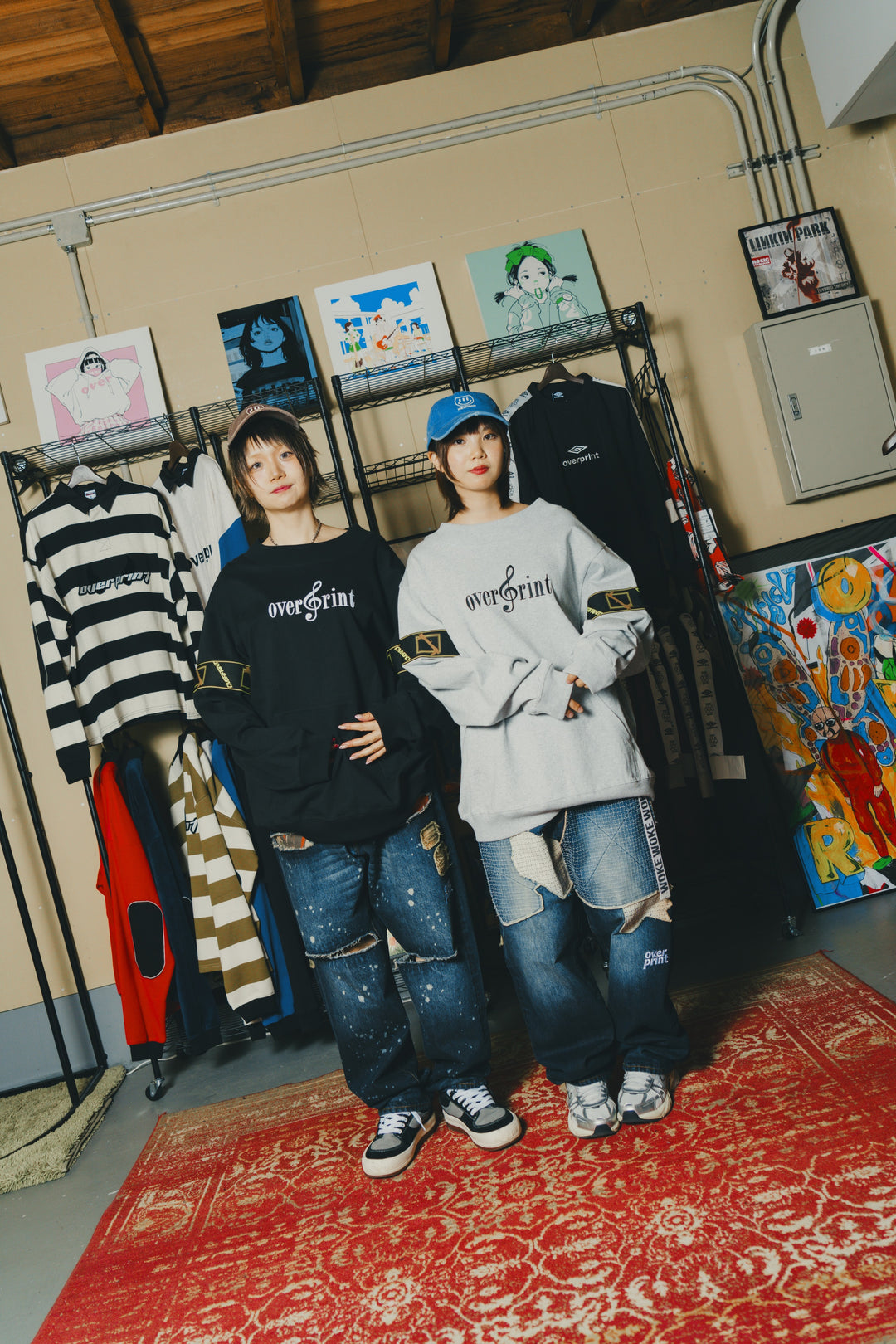 G clef sweat like LS Tee