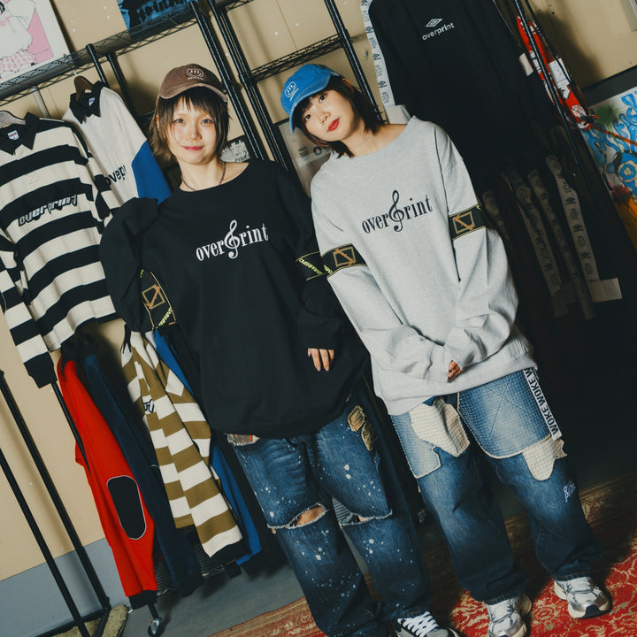 G clef sweat like LS Tee