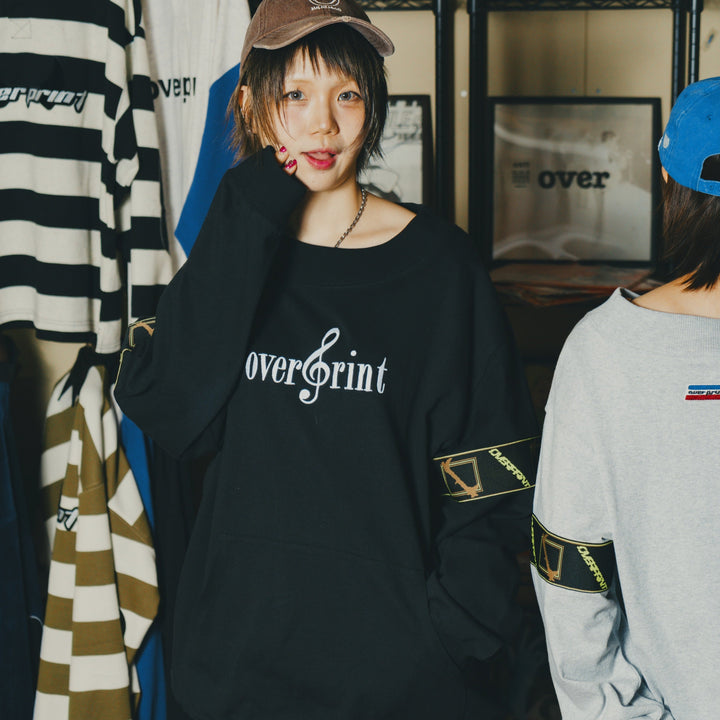 G clef sweat like LS Tee