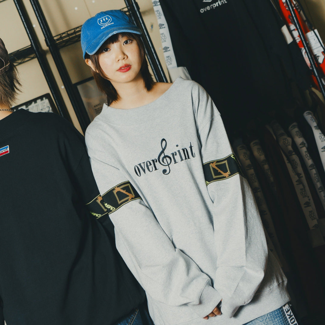 G clef sweat like LS Tee