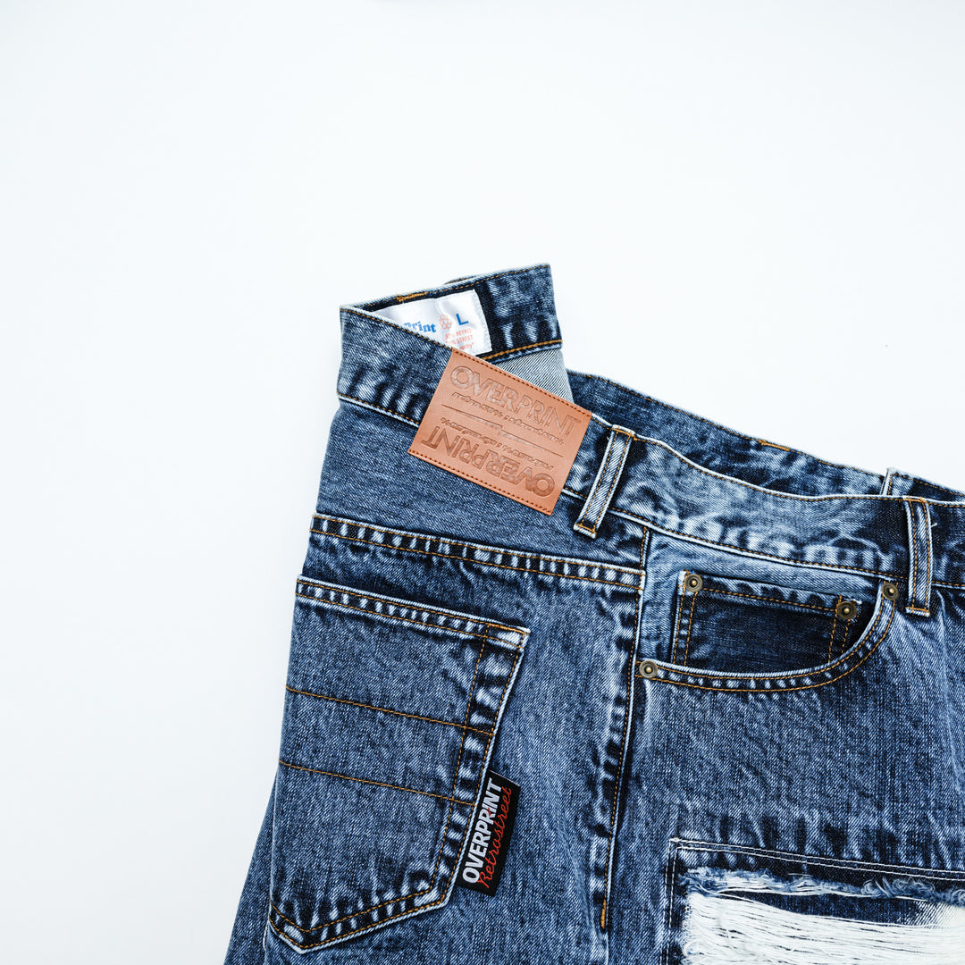REPAIR DENIM PANTS