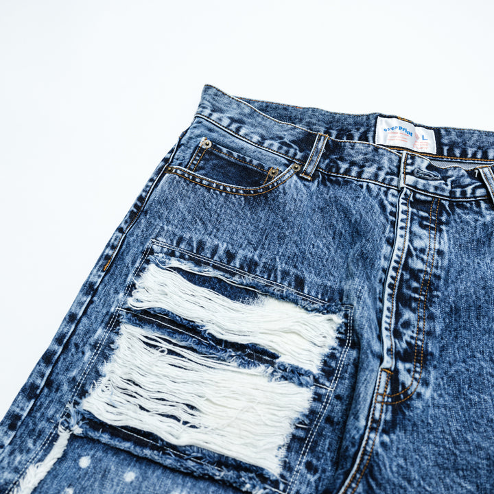 REPAIR DENIM PANTS