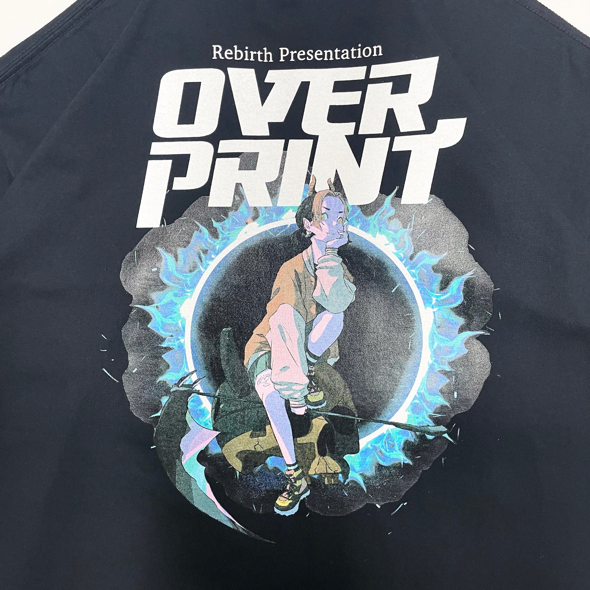 夏セール開催中 MAX80%OFF！ over (オーバープリント) print トップス