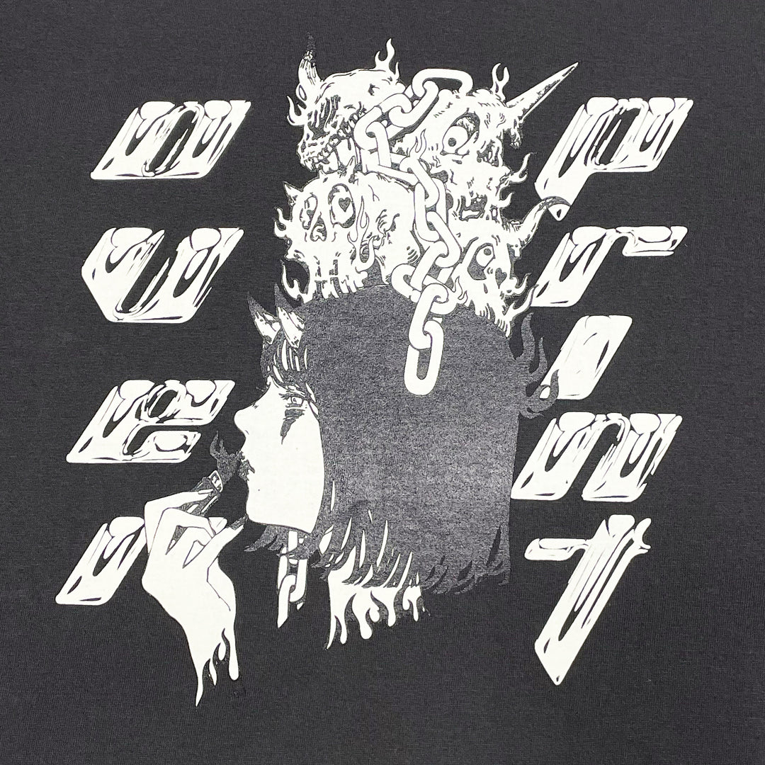 (4.5 22:00new release)Satan Tee *東京上空(chacoal)