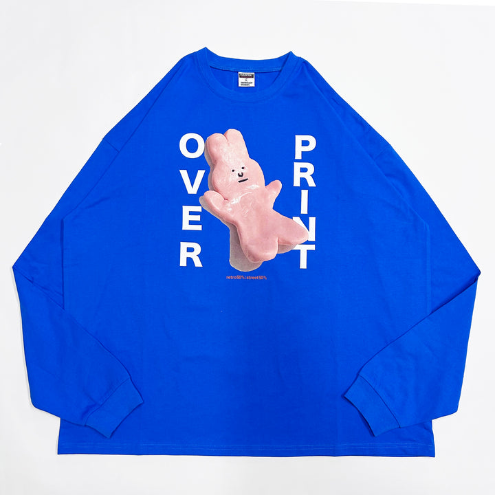 naenano LS Tee2(blue)