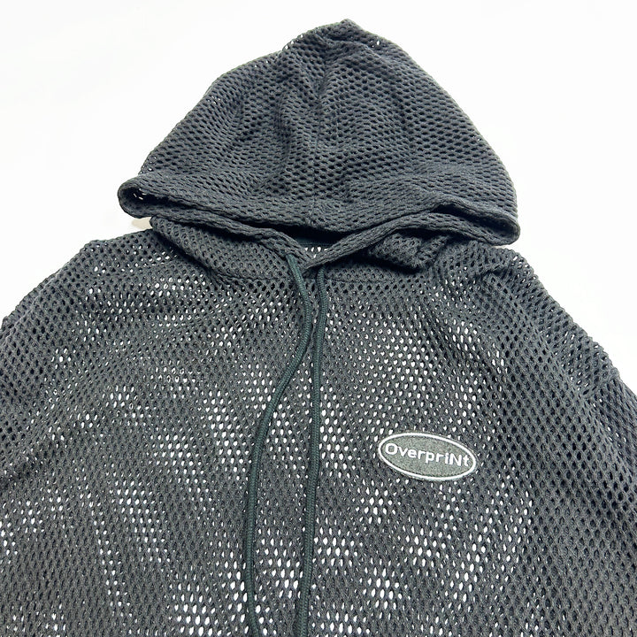 mesh Hoodie(black)