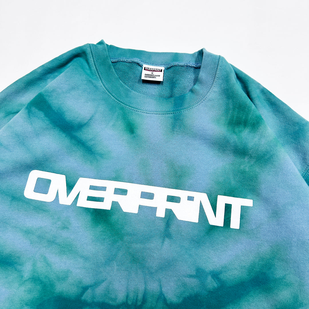 ▼TIE DYE SCARF sweatshirts(green)