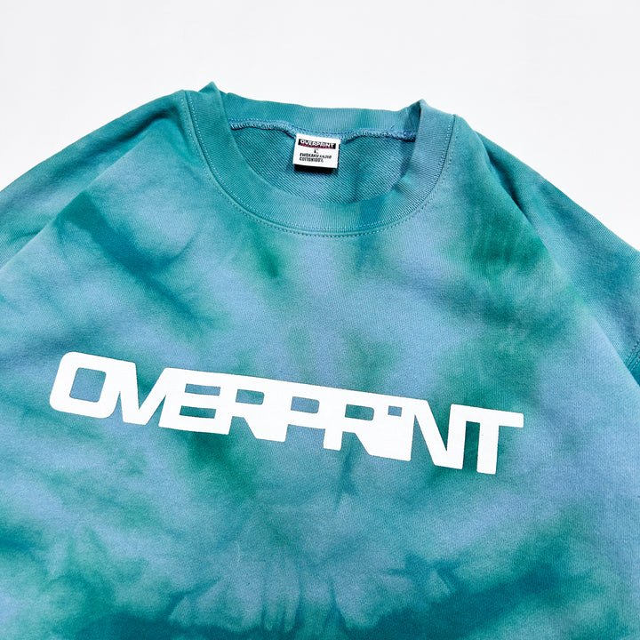 ▼TIE DYE SCARF sweatshirts(green)