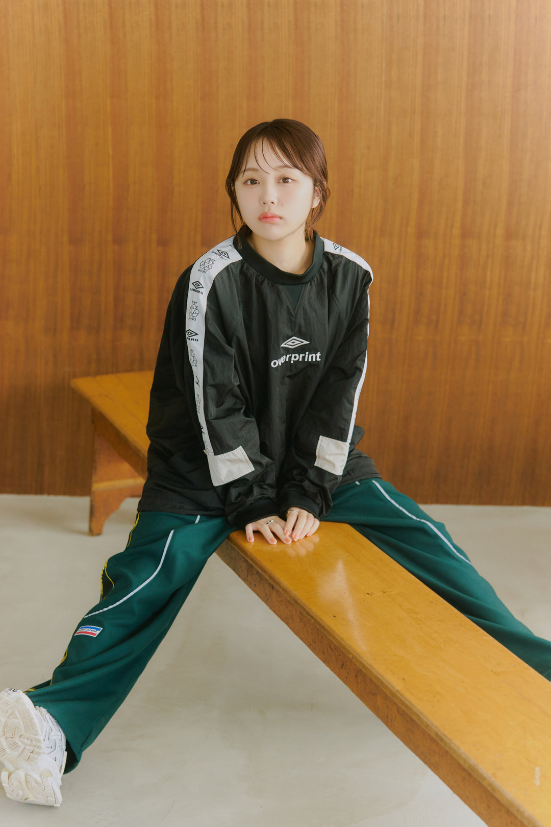 UMBRO * over print Drill top