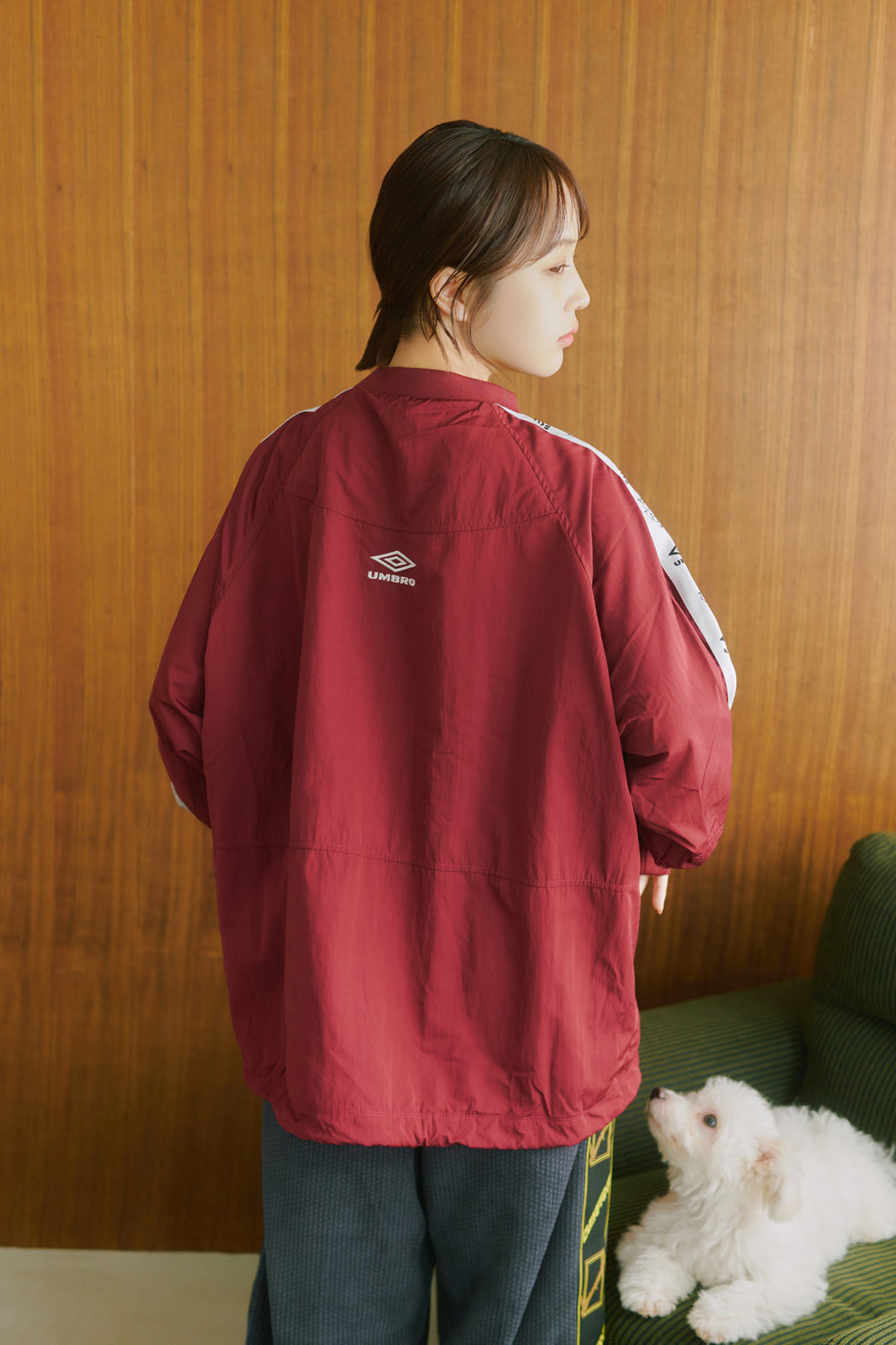 UMBRO * over print Drill top