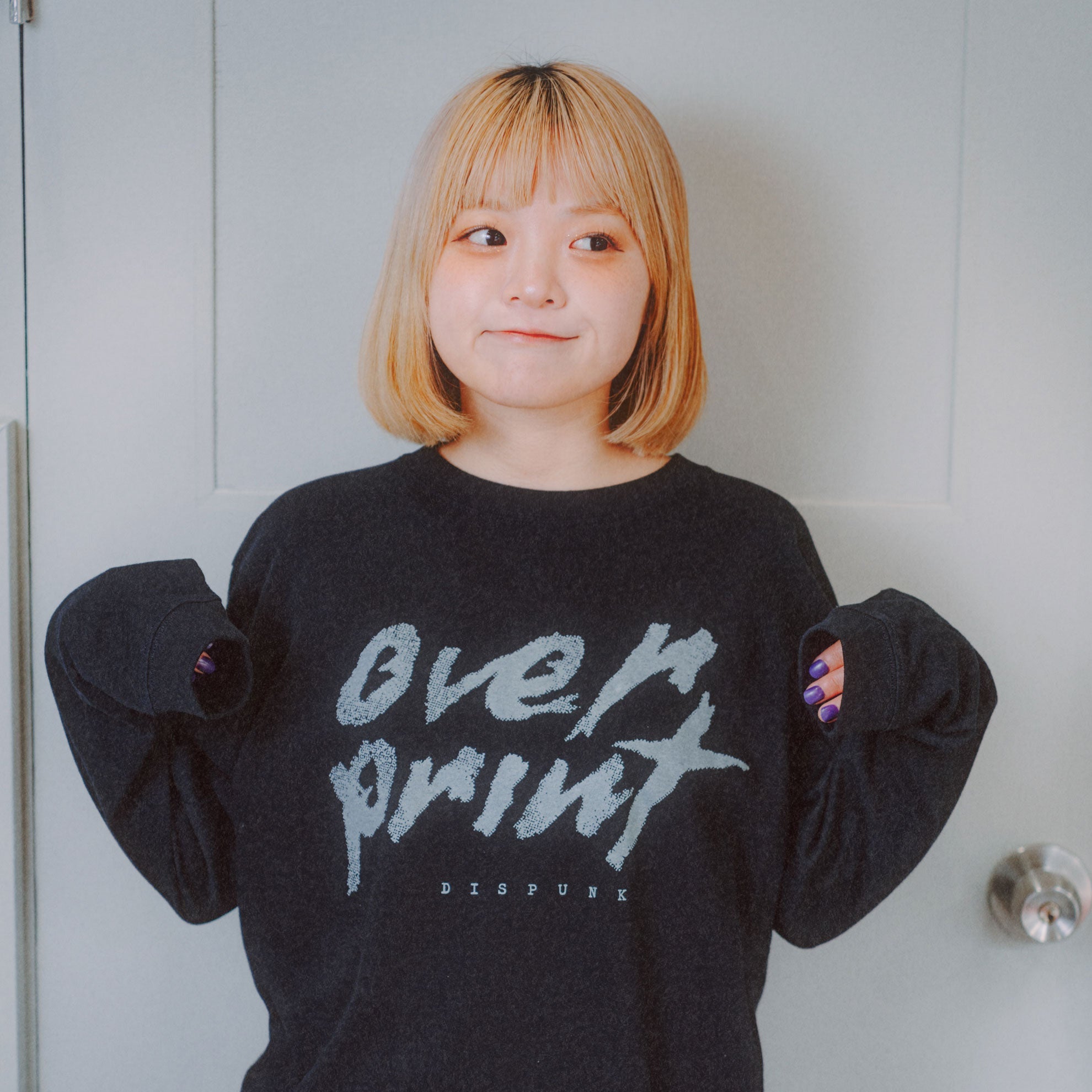 DISPUNK LS Tee – over print