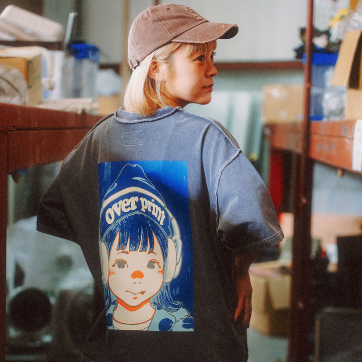 POP ART pigment Tee Ver:12 GLOW IN THE DARK