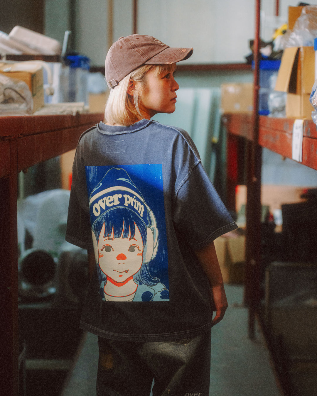 POP ART pigment Tee Ver:12 GLOW IN THE DARK