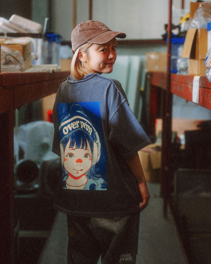 POP ART pigment Tee Ver:12 GLOW IN THE DARK