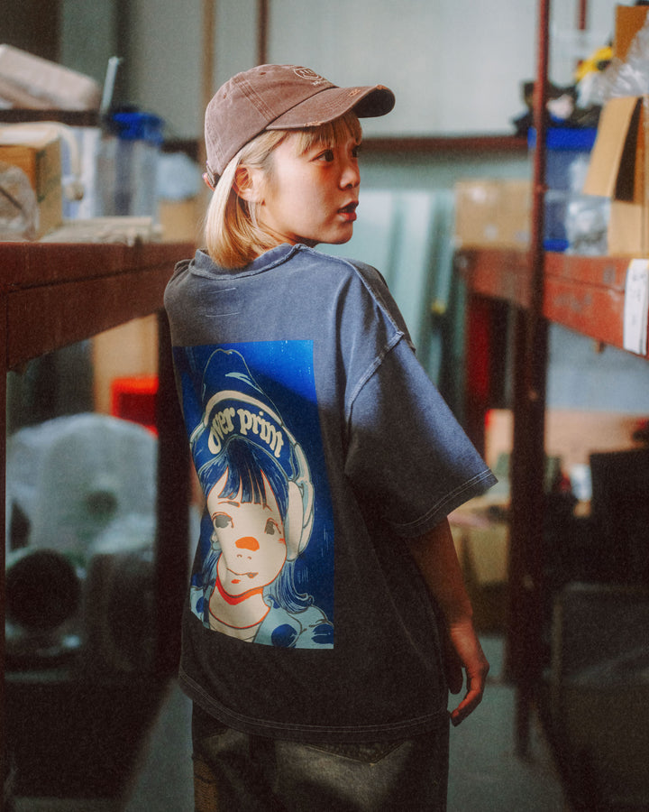 POP ART pigment Tee Ver:12 GLOW IN THE DARK