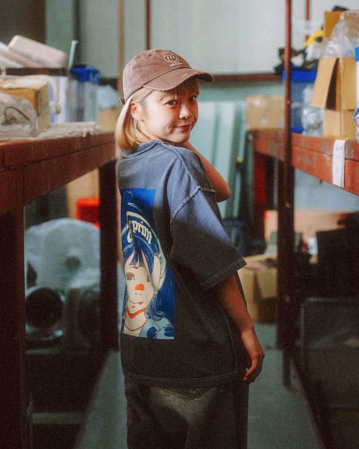 POP ART pigment Tee Ver:12 GLOW IN THE DARK