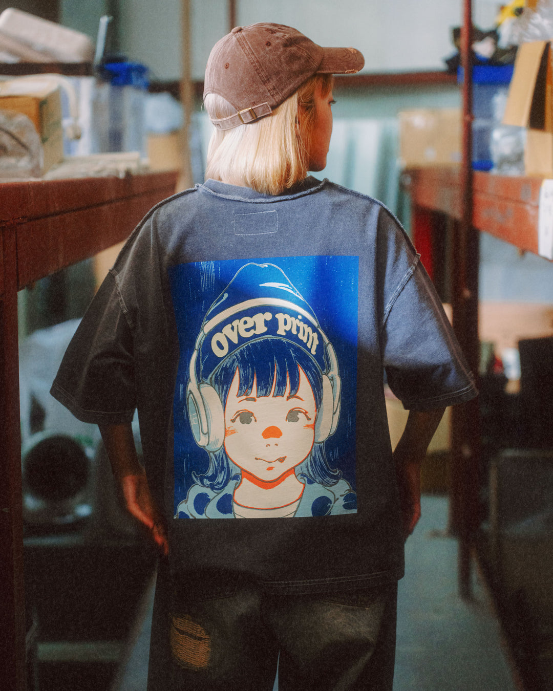 POP ART pigment Tee Ver:12 GLOW IN THE DARK